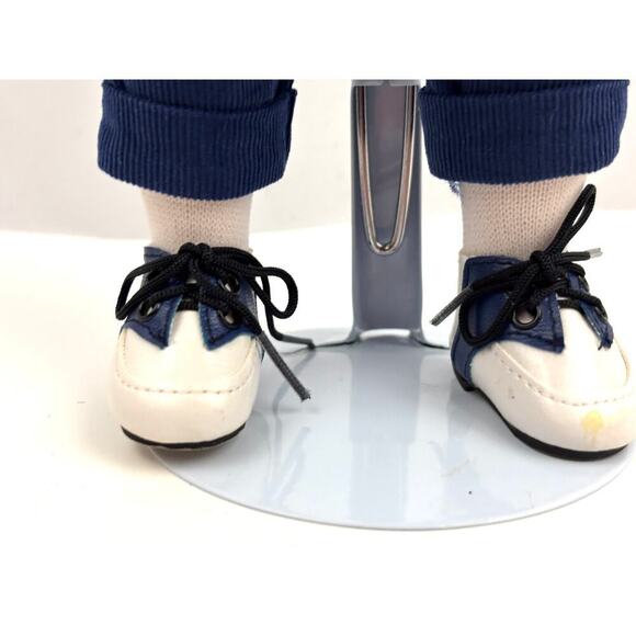 VTG Ashton Drake Galleries Patrick Porcelain Boy Doll 1995 Stand Original #93222 - Picture 13 of 16